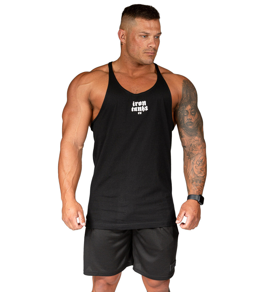 Golden Era Stringer Bodybuilding Gym Singlet | Mens Black Vest Shirt ...