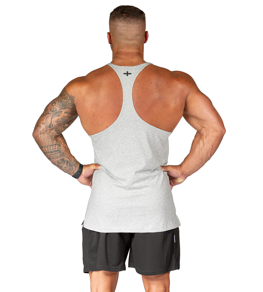 Golden Era Stringer Bodybuilding Gym Singlet | Mens Grey Vest Shirt ...
