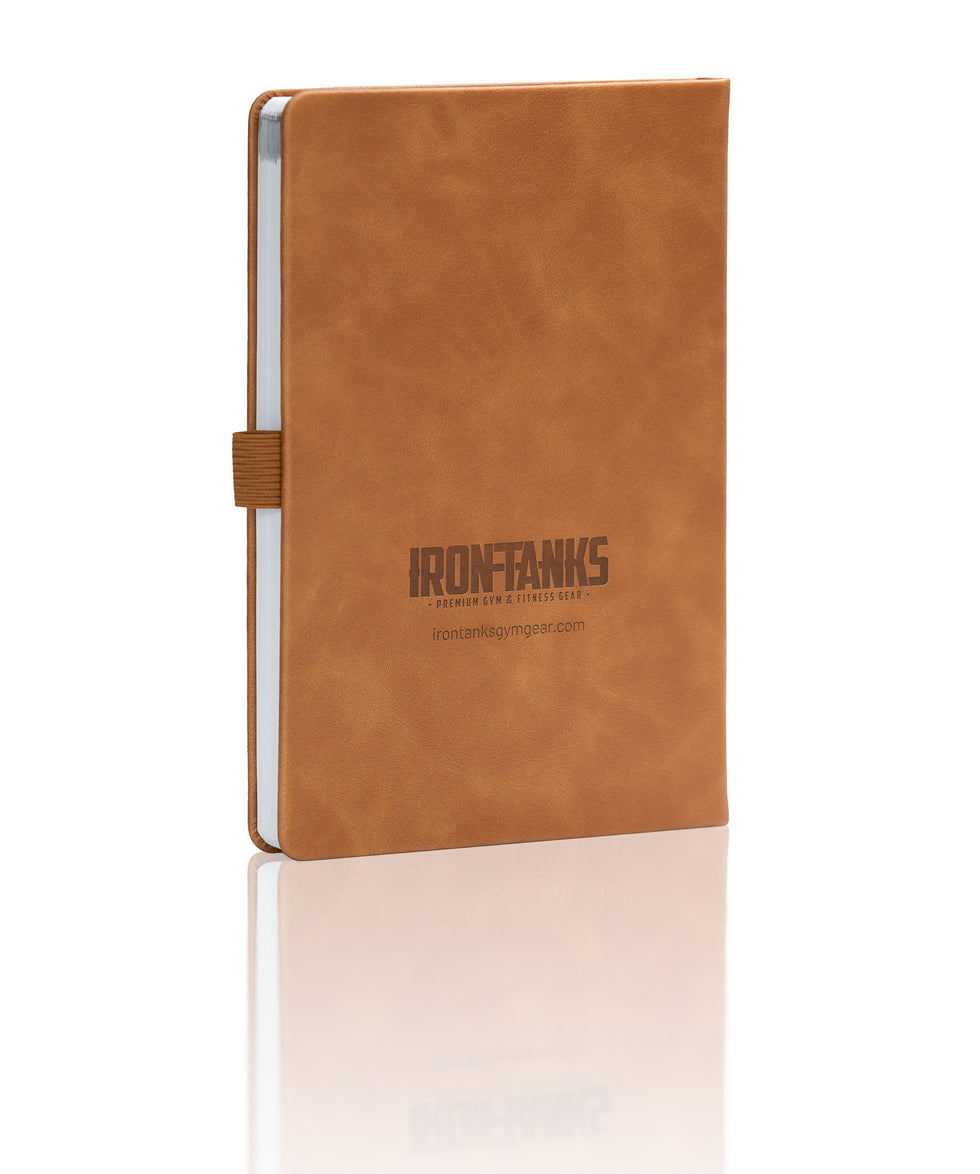 Deluxe Workout Journal - Bodybuilding Training Diary Gym Fitness Oak ...