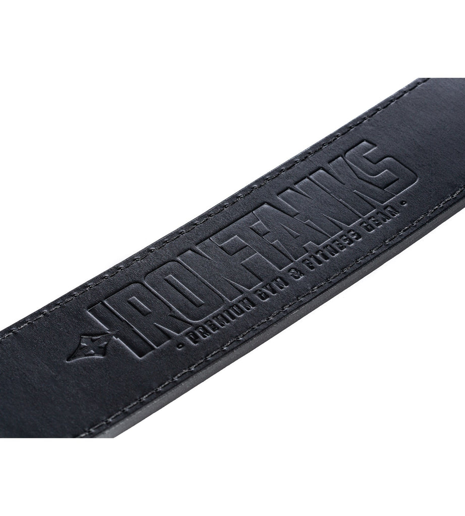 10mm Lever Powerlifting Belt Gym Weightlifting Leather | Iron Tanks