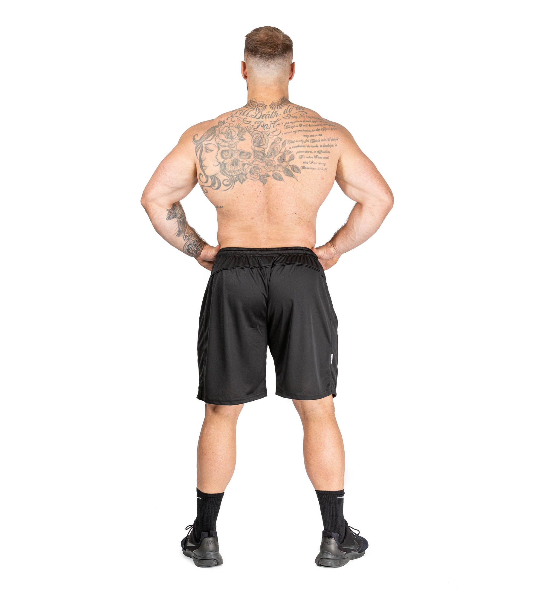 Steel Rebel Gym Shorts Heren - Slim Fit, Ademend & Met 3 Zakken