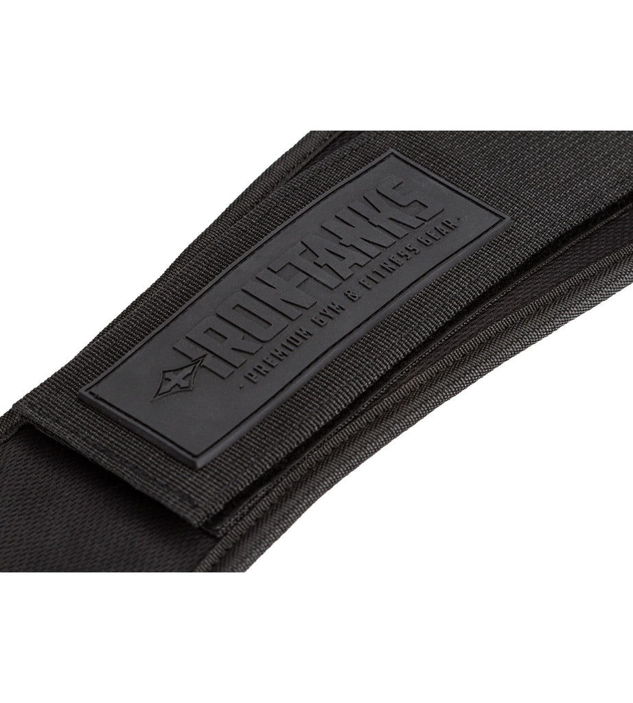 FormFit 6" Nylon Training Belt - Immortal Black