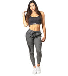 Iron Tanks Womens Pants Womens Fusion Gym Pants - Carbon Grey