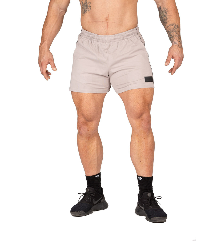 Men's Bodybuilding Gym Shorts Workout Training Bone | Iron Tanks