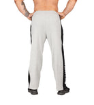 Men's Fleece Tracksuit Pants Grey Bodybuilding Workout | Iron Tanks