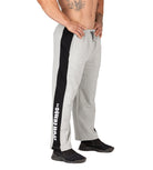 Men's Fleece Tracksuit Pants Grey Bodybuilding Workout | Iron Tanks