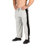 Men's Fleece Tracksuit Pants Grey Bodybuilding Workout | Iron Tanks