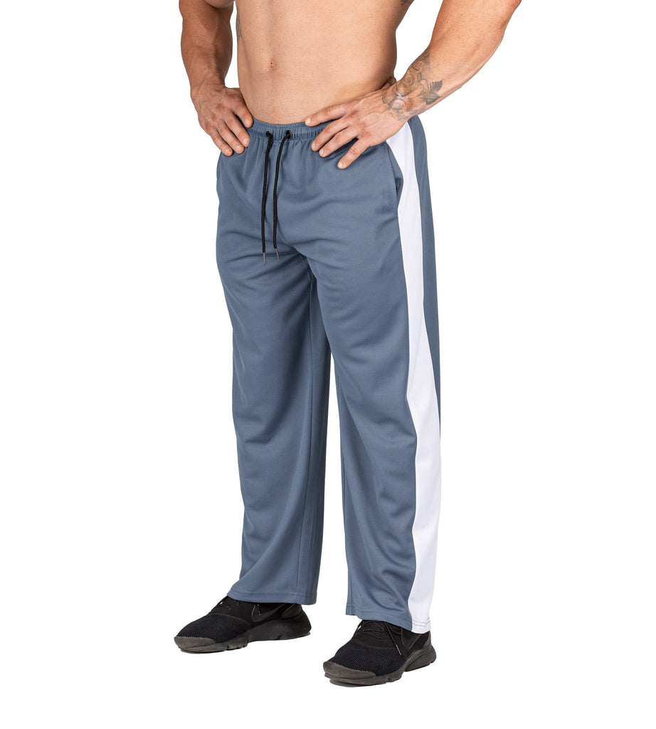 Mens Tracksuit Pants Bodybuilding Gym Workout Grey | Iron Tanks